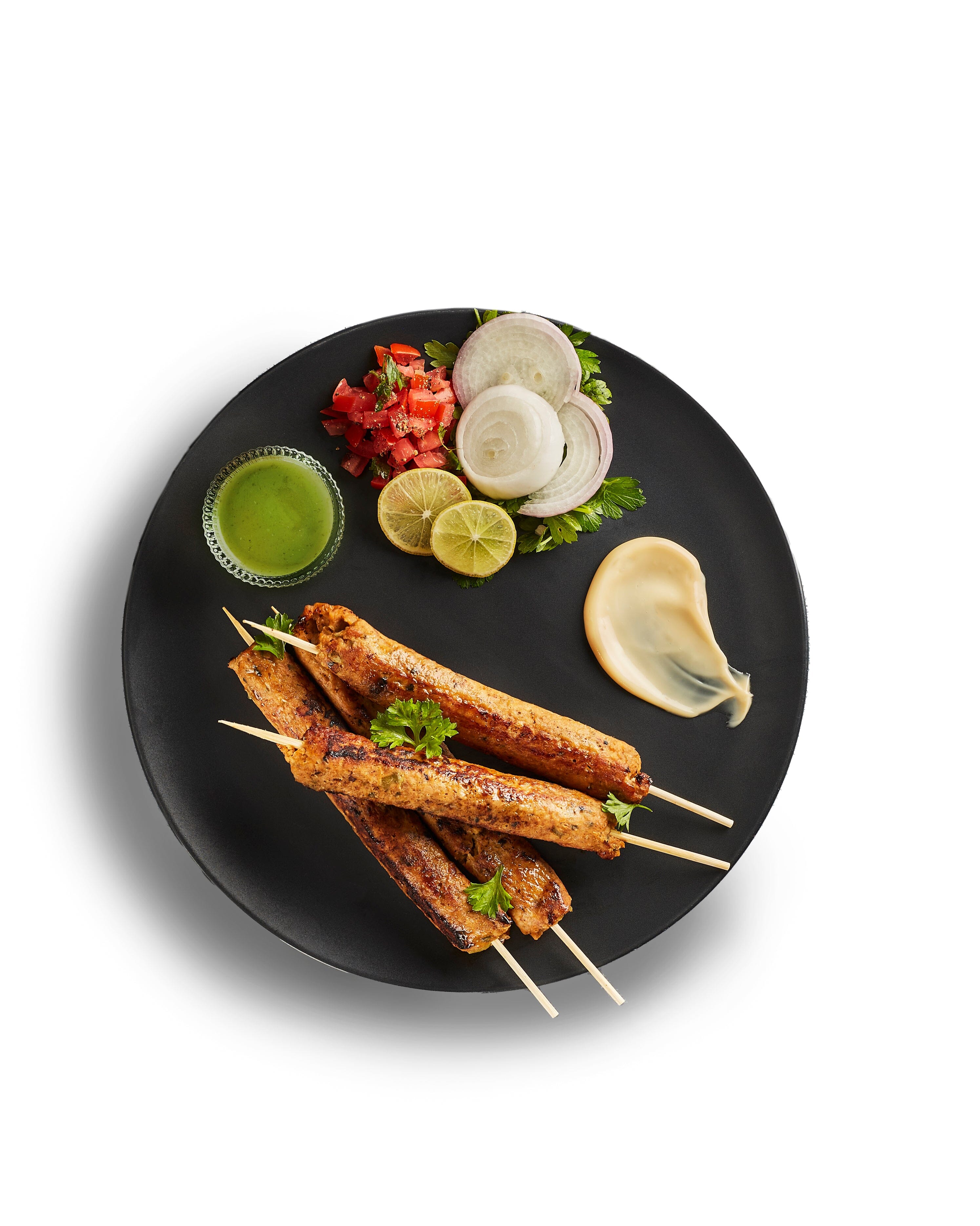 Chicken Like Seekh Kebab/Chicken Like Sausages - Grill Master's Combo (500gm each) continental greenbird 