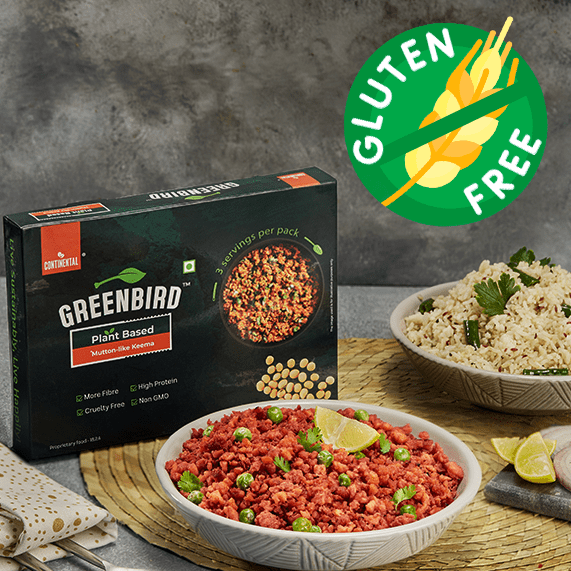 Mutton-like Keema | Plant Based Meat | 250gm/500gm continental greenbird 