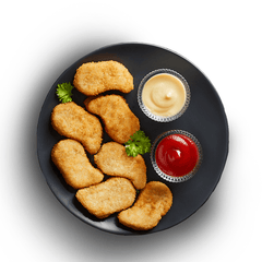 Chicken-like Nuggets | Plant Based Meat | 260gm | 12 pieces/pack continental greenbird 